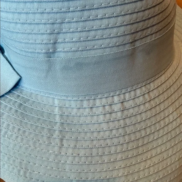 Elegant Blue Sun Hat - Picture 5 of 5